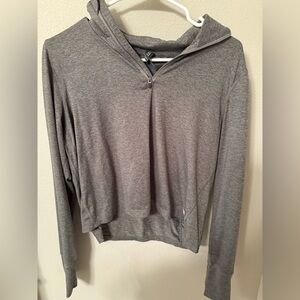 Vuori Heather Gray quarter zip